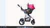 Baby Stroller 3 in 1 Foldable Luxury Newborn Infant Travel System Free Car Seat